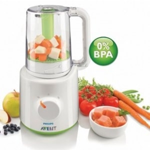 AVENT ROBOT 2 EN 1 CUISEUR VAPEUR & MIXEUR