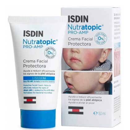 ISDIN Nutratopic Pro-AMP Crème Visage Protectrice 50ml