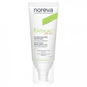 NOREVA EXFOLIAC FLUIDE SOLAIRE MATIFIANT SPF50