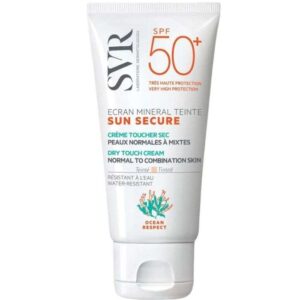 SVR SUN SECURE ECRAN MINERAL TEINTE 50+ TOUCHER SEC PEAU NORMALE A MIXTE 50ML