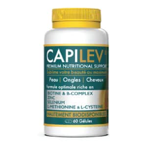 CAPILEV LEVURE BIOTINE & B-COMPLEX ZINC & SELENIUM 60 GELULES
