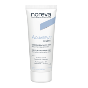 NOREVA AQUAREVA CRÈME HYDRATANTE LEGERE 24H 40ML