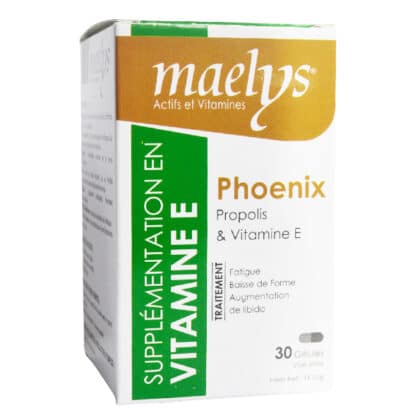 MAELYS PHOENIX PROPOLIS & VITAMINE E 30 GELULES