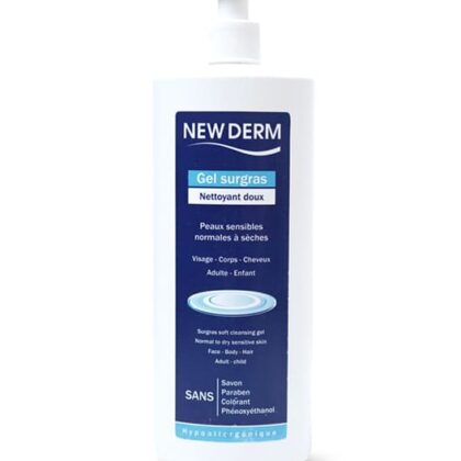 NEW DERM GEL NETTOYANT SURGRAS DOUX 500ML