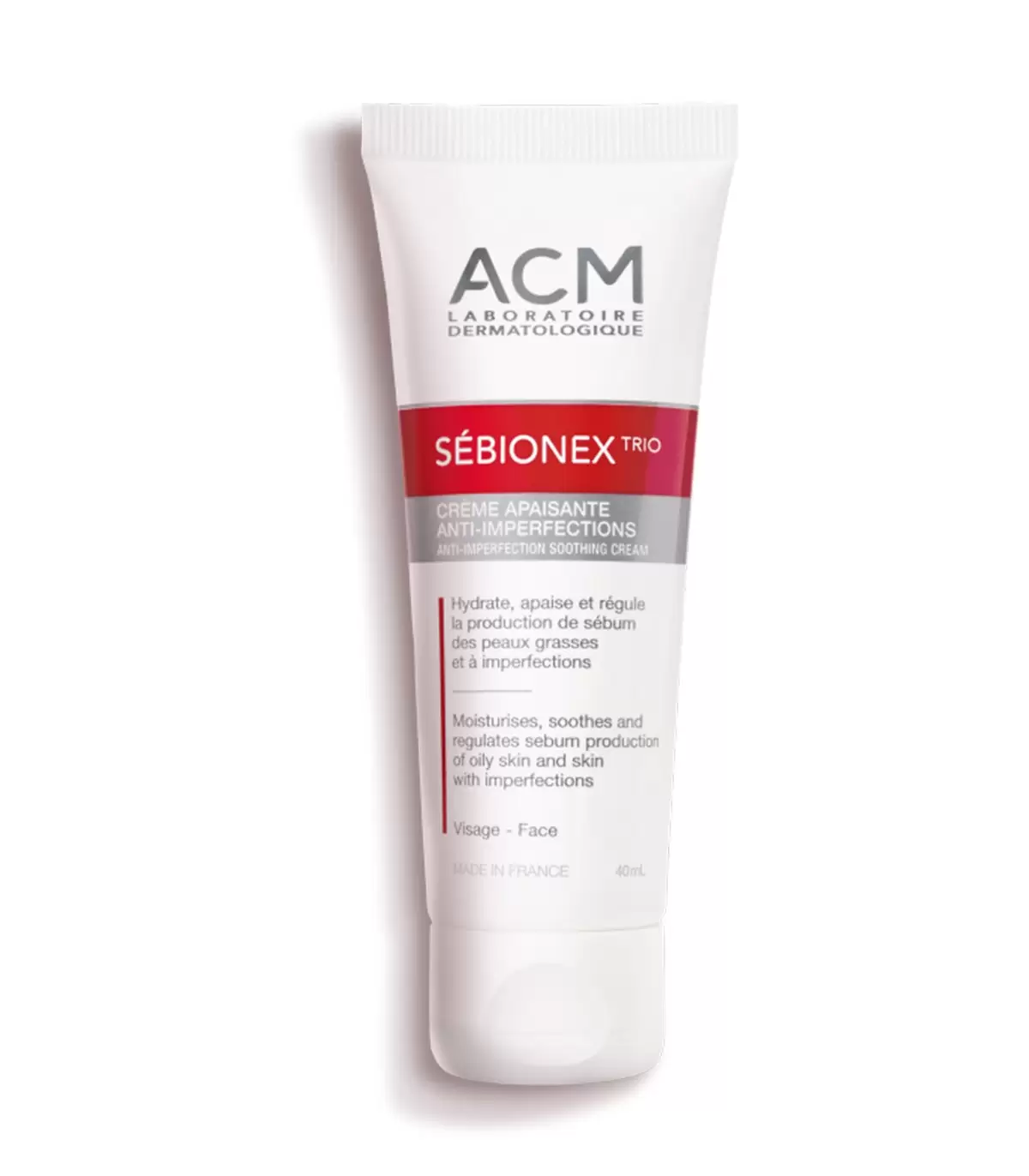 Crème apaisante anti-imperfections Sebionex Trio