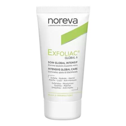 NOREVA EXFOLIAC GLOBAL 6 SOIN GLOBAL INTENSIF 30ML