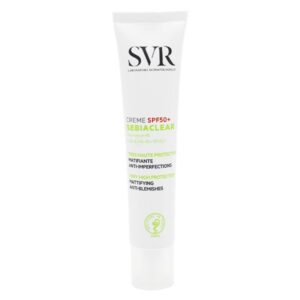 SVR SEBIACLEAR CRÈME SOLAIRE MATIFIANTE ANTI-IMPERFECTIONS SPF50 40ML