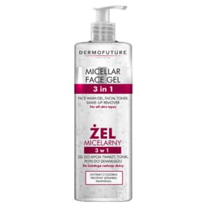 DERMOFUTURE GEL MICELLAIRE VISAGE 3 EN 1 400ML