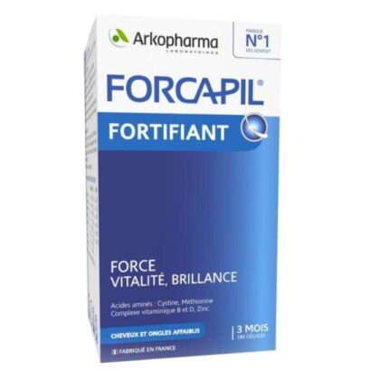 FORCAPIL CHEVEUX & ONGLES 180 GÉLULES