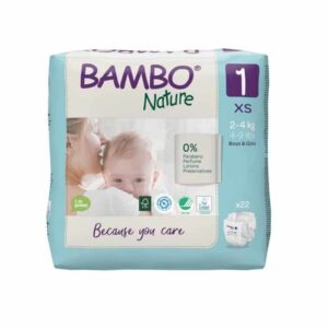 BAMBO NATURE COUCHES BEBE TAILLE 1 XS (2-4KG)