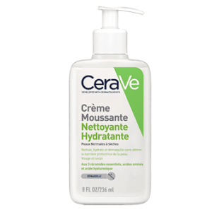 CERAVE CRÈME MOUSSANTE NETTOYANTE HYDRATANTE PEAU SECHE 236ML