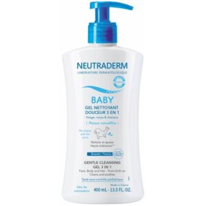NEUTRADERM BABY GEL NETTOYANT DOUCEUR 3 EN 1 400ML
