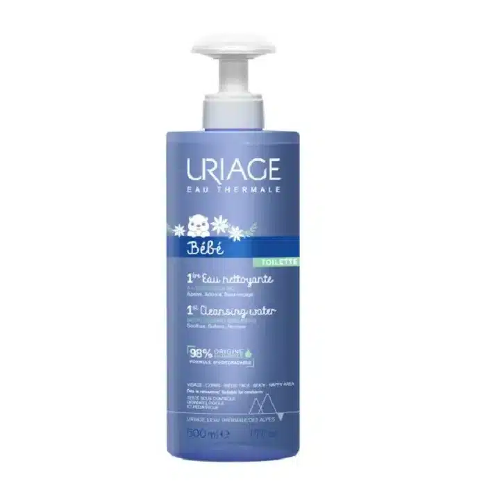 eau nettoyante bébé Uriage
