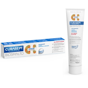 CURASEPT BIOSMALTO DENTIFRICE JUNIOR 7-12 ANS TOUS FRUITS 75ML