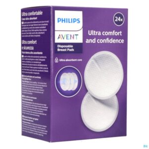 AVENT COUSSINETS D'ALLAITEMENT JETABLES  x24