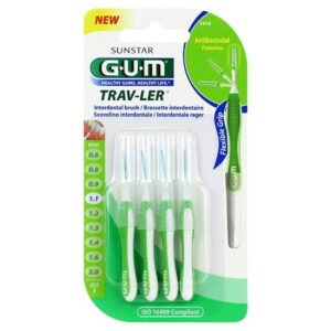 GUM TRAV-LER 1414 - BROSSETTES INTERDENTAIRES 1.1MM 4 UNITES