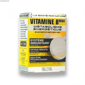 VITAMINES B MAX - 60 COMPRIMÉS - ERIC FAVRE
