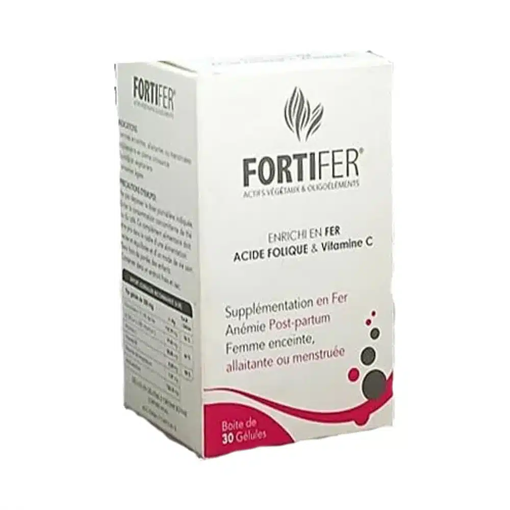 FORTIFER FER ACIDE FOLIQUE & VITAMINE C