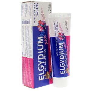 ELGYDIUM DENTIFRICE JUNIOR GRENADINE 3-6 ANS 50ML