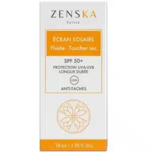 ZENSKA ÉCRAN SOLAIRE FLUIDE TOUCHER SEC 50ML