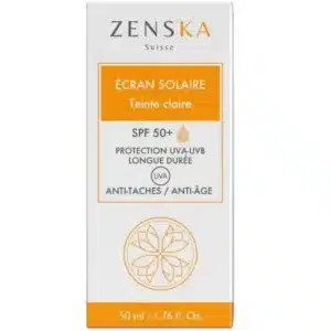 ZENSKA ÉCRAN SOLAIRE TEINTE CLAIRE 50ML