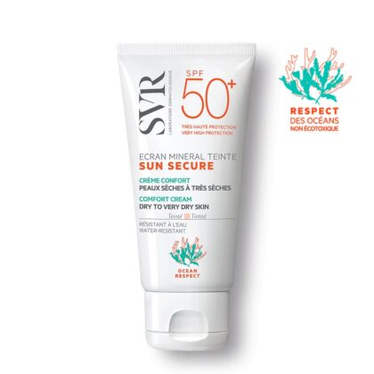 SVR SUN SECURE SPF50+ ECRAN MINERAL TEINTE PEAU SECHE 50ML