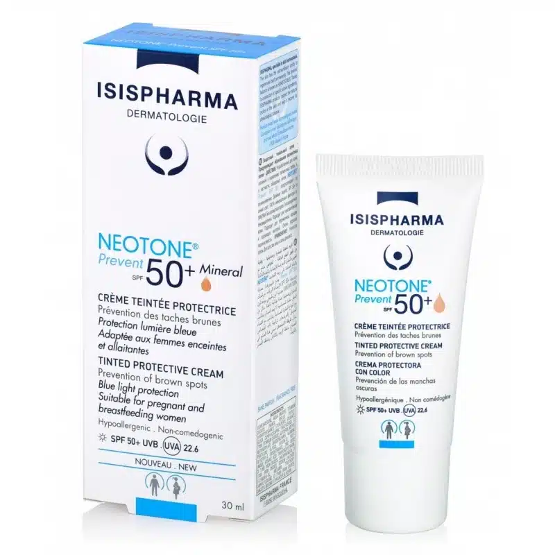 crème minérale teintée SPF50+