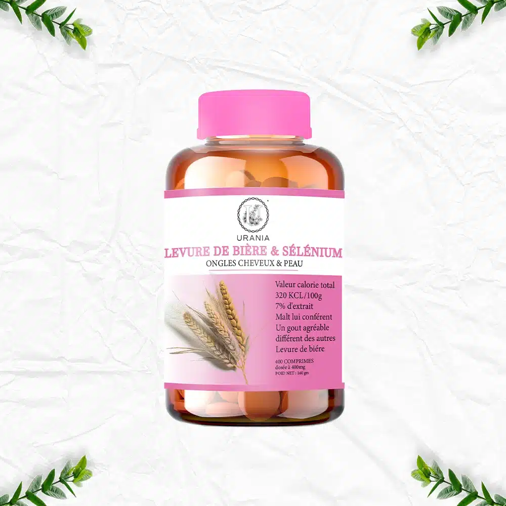 URANIA LEVURE DE BIERE SELENIUM 400 COMPRIMES